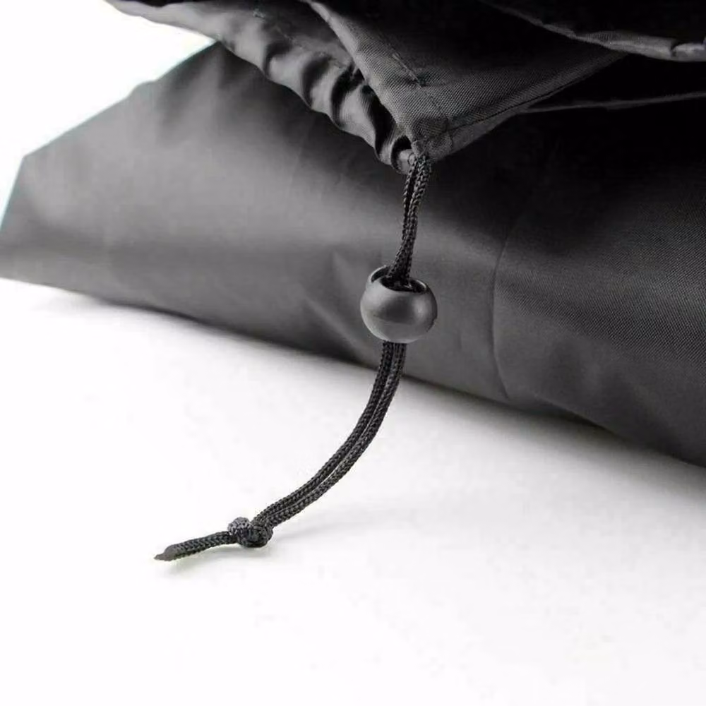 NESTLUNE Heavy Duty Waterproof Garden Patio Furniture Cover, Black, W/D/H: 120 x 120 x 74 cm – 4