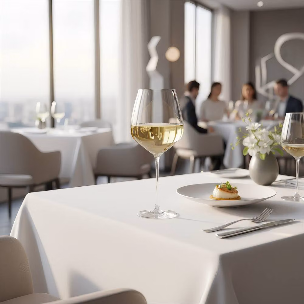 Argon Tableware Knightsbridge Lead-Free Crystal White Wine Glasses, 500ml, Pack of 24, Transparent – 3