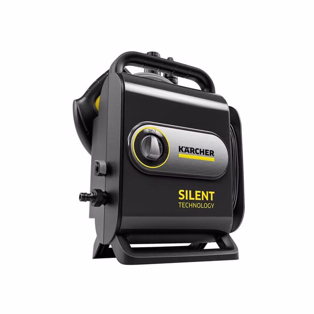 Karcher K Silent Black Edition Pressure Washer, 130 Bar, 240V Mains Powered – 2