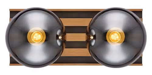 Globo Lighting Modern Sphere Ceiling Light in Black and Grey with Glass and Metal Finish, W/D/H: 20 x 20 x 15 cm – 4