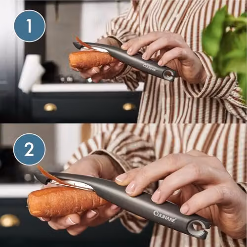 Culinare Angled Swivel Peeler in Grey – 4