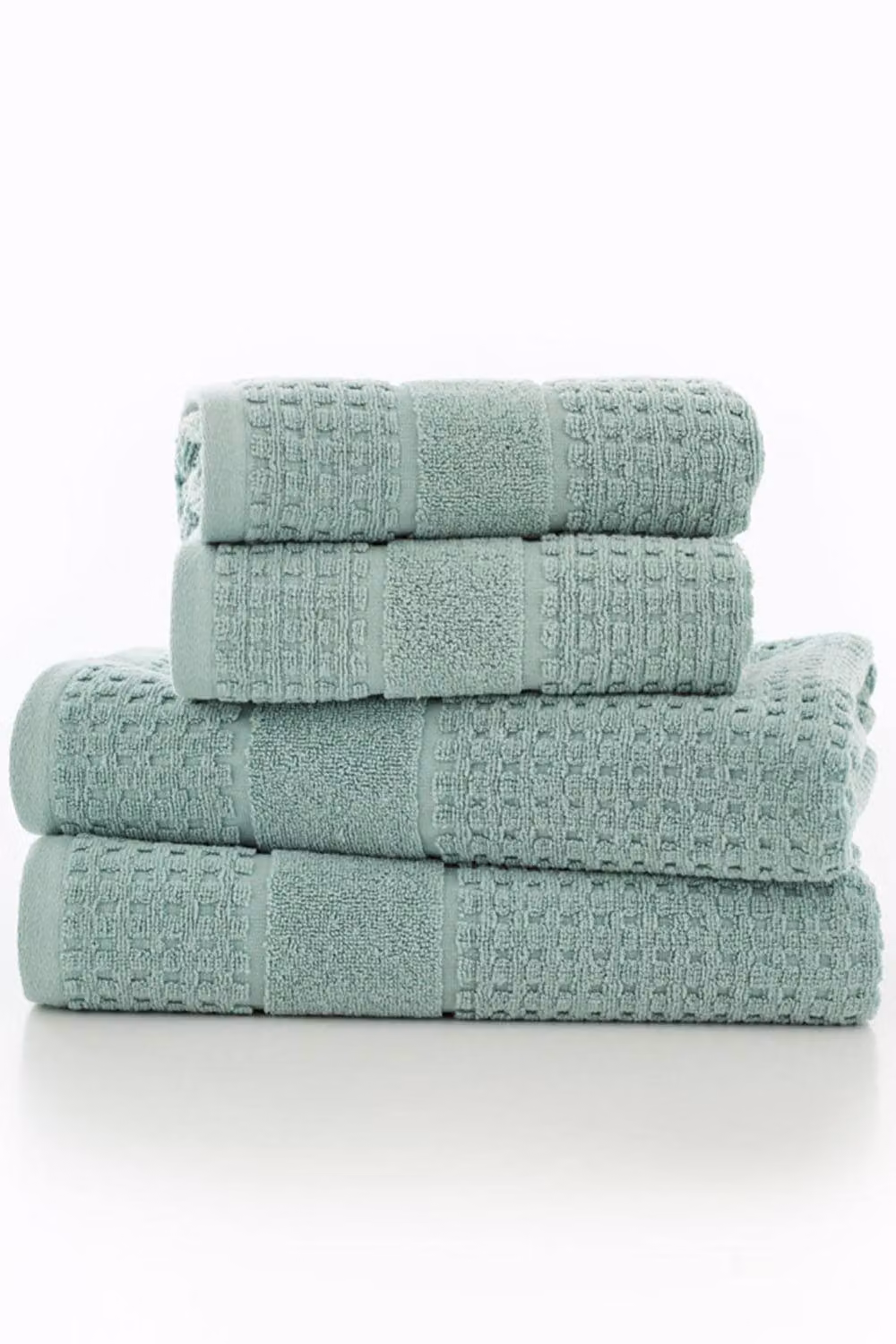 Deyongs Mosley Textured 100% Cotton Bath Sheet in Blue – 2