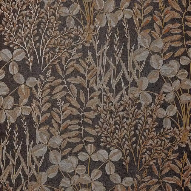 I Love Wallpaper Woodland Meadow Wallpaper in Graphite Grey