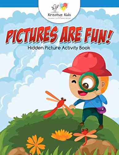 Kreative Kids Pictures are Fun! Hidden Picture Activity Book, Multicolour