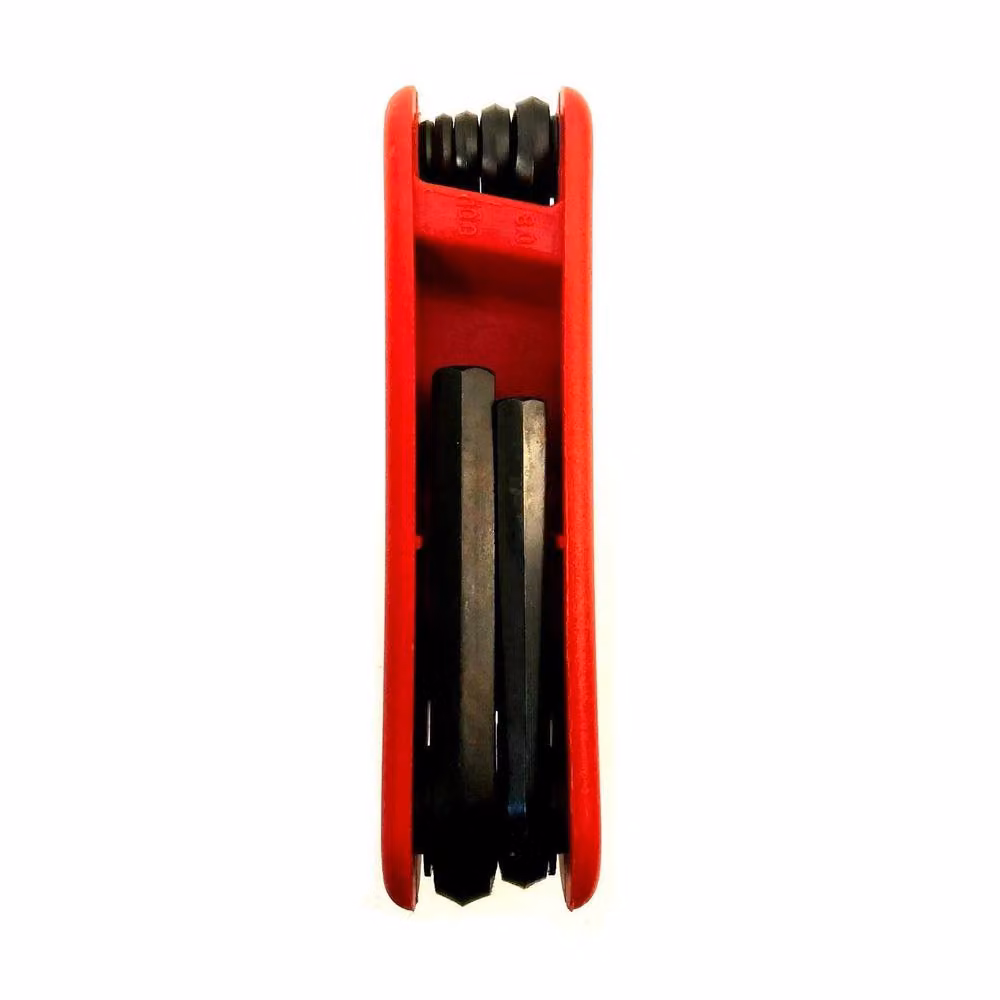 Stanley Foldable Steel Hex Key Set in Red – 2