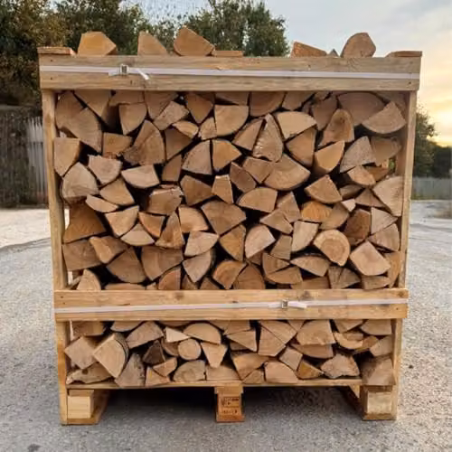Warma Premium Kiln Dried Ash Firewood Hardwood Logs, 2CBM, 25cm Logs – 2