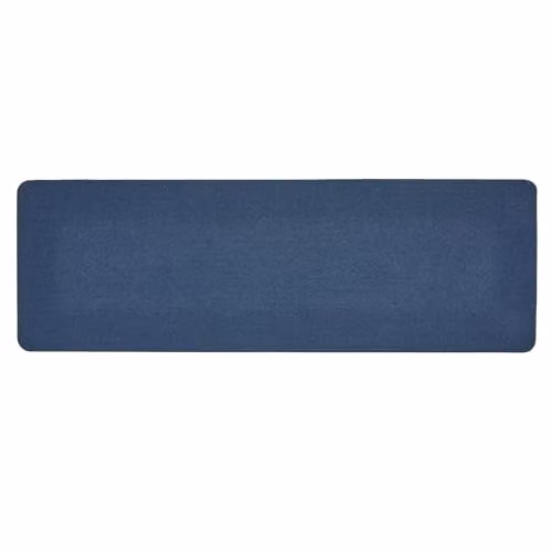 My Mat Navy Blue Plain Stain Resistant Kitchen Runner, W: 67 cm, L: 200 cm – 1