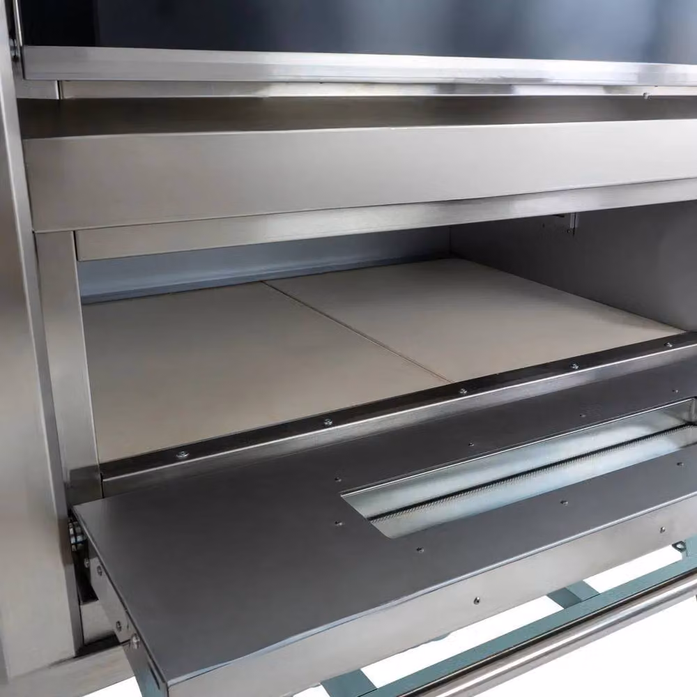 KuKoo Large Commercial Electric Pizza and Baking Oven in Silver Stainless Steel – 7
