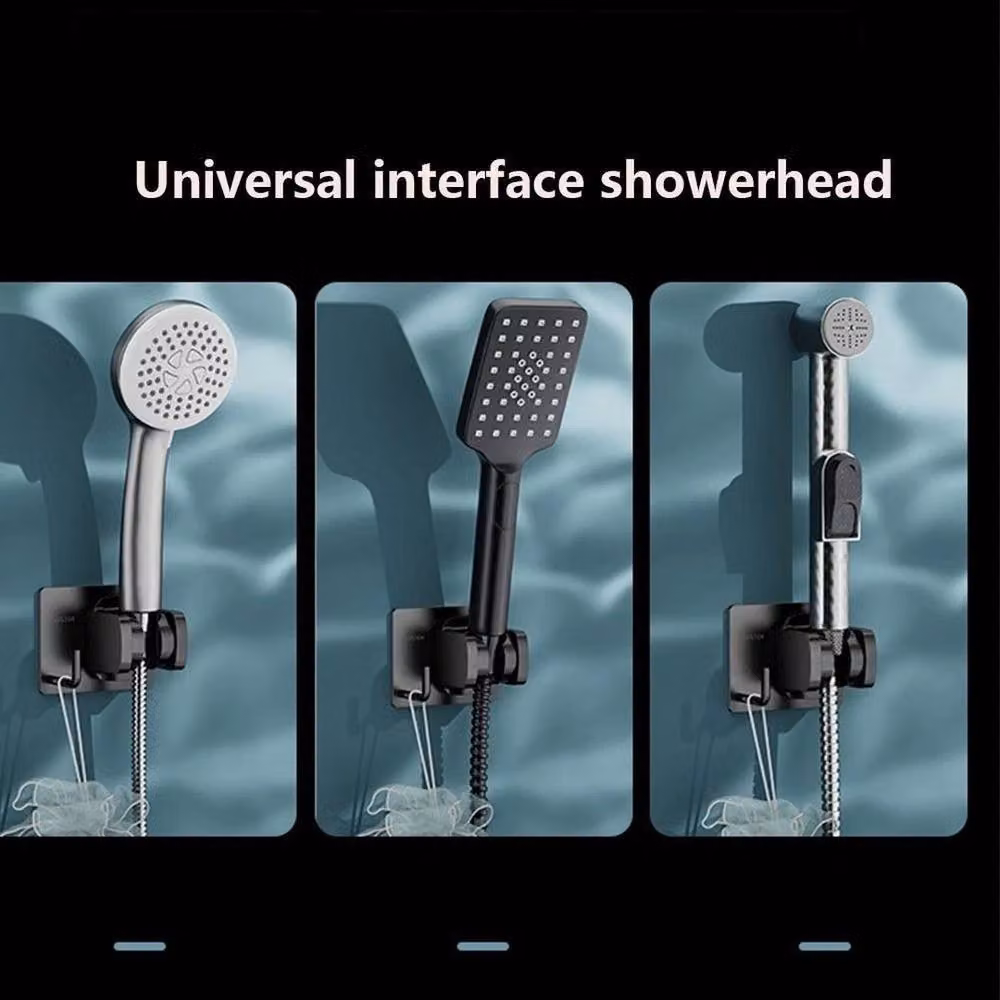 SPETLEK Black Wall Mounted Shower Head Holder, Length: 100 cm – 3