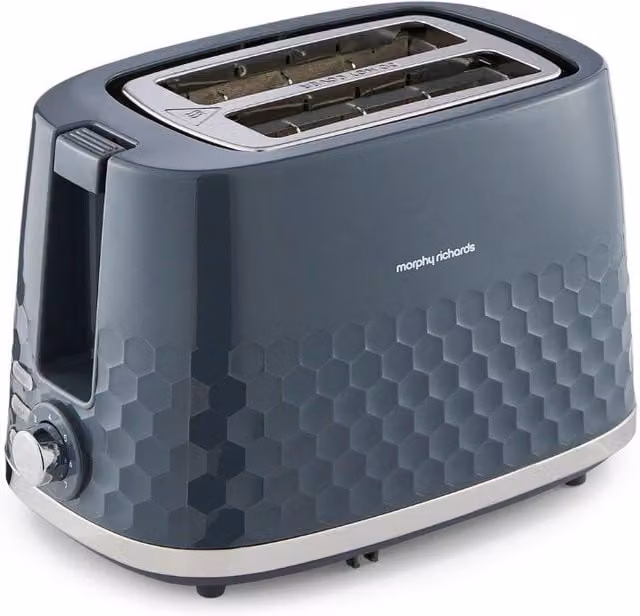 Morphy Richards Hive 2-Slice Toaster in Grey