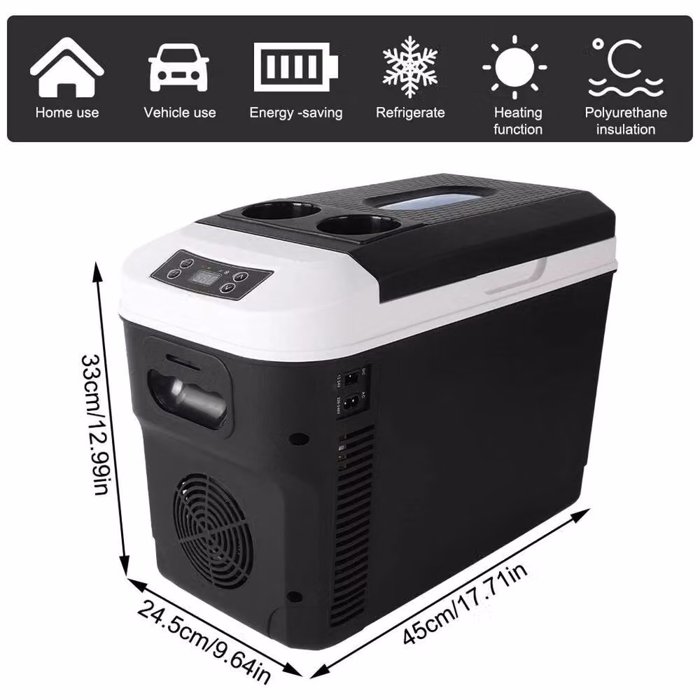 EONLION 15L Portable Car Refrigerator and Freezer, Black – 2