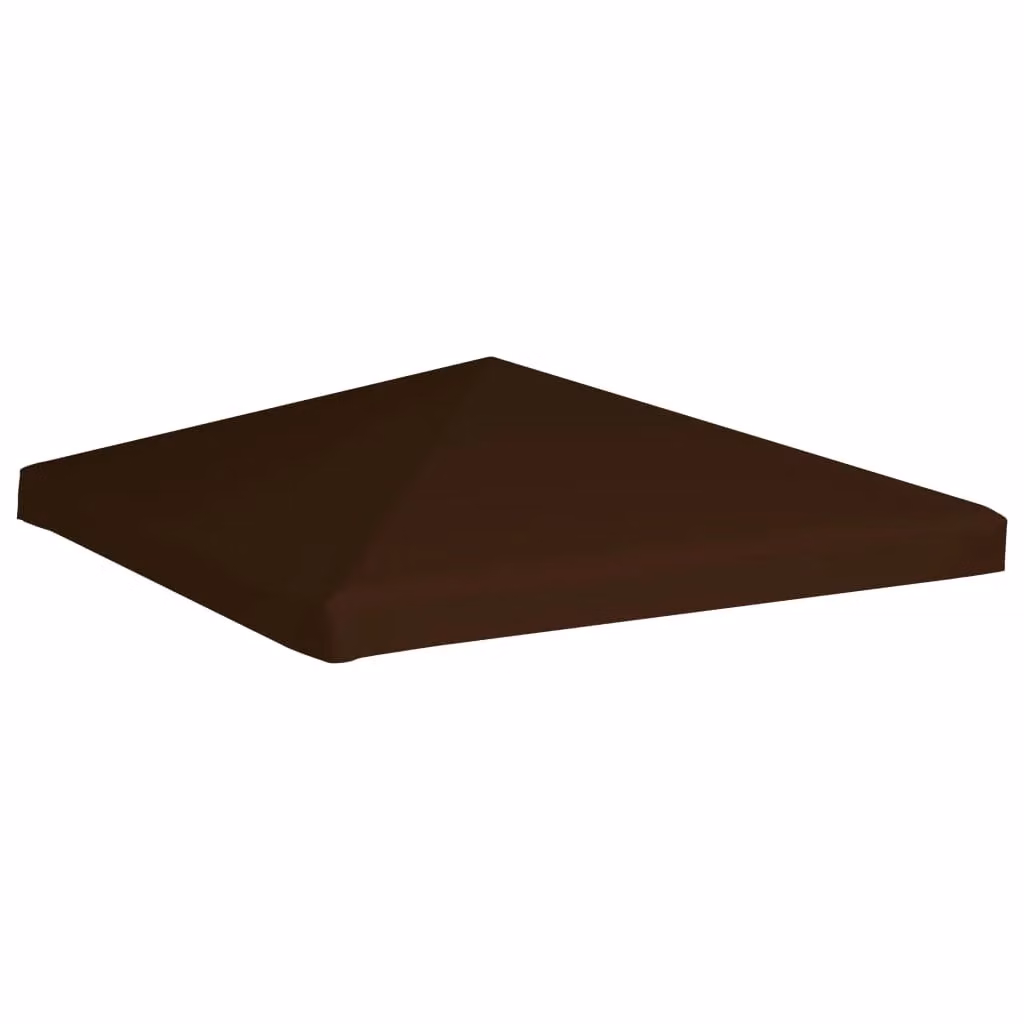 Berkfield Home Brown Polyester Gazebo Top Cover 3x3 m – 2