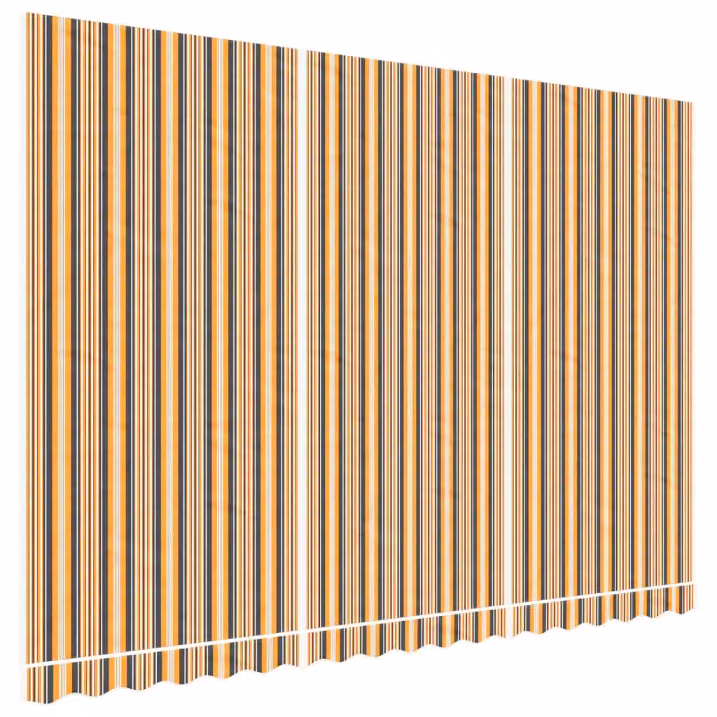 Berkfield Home Replacement Awning Fabric in Multicolour Stripe, W/D: 4.5 x 3 m – 1
