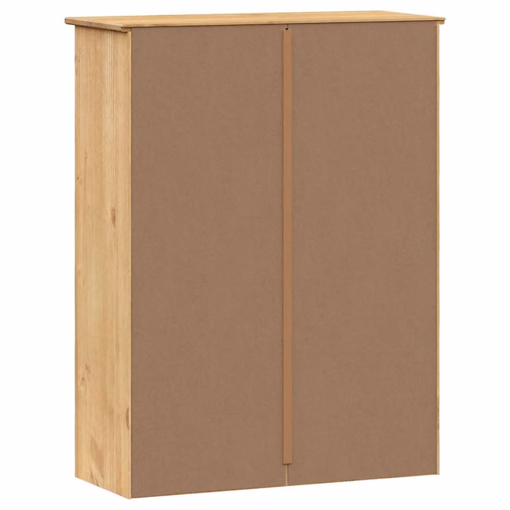 Berkfield Home VIGO Dresser Top in Brown Solid Wood Pine, W/D/H: 78 x 30 x 100 cm – 2