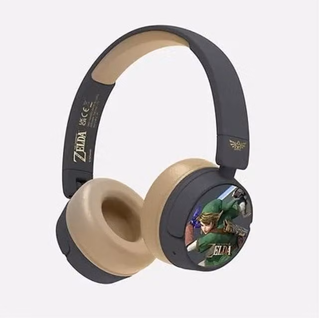 Nintendo The Legend of Zelda Wireless Bluetooth Headphones - Grey
