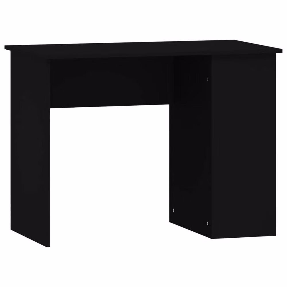 Berkfield Home Modern Writing Desk in Black, W/D/H: 100 x 55 x 75 cm – 2