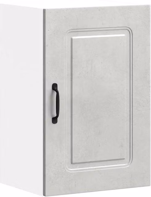 Berkfield Home Kalmar Wall Mounted Kitchen Cabinet in Concrete Grey Matt Engineered Wood