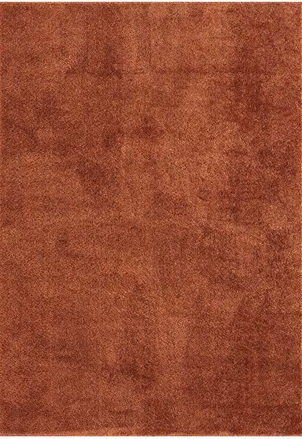 Desire Rugs Comfy Washable Low Pile Living Room Area Rug in Terracotta, W: 280 cm, D: 200 cm – 1