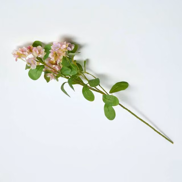 Homescapes Pink Mira Blossom Single Stem Flower, Height: 77 cm