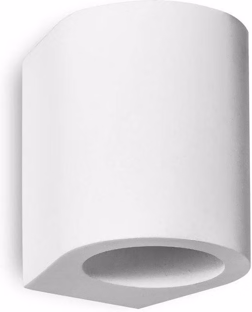 First Choice Lighting Mural White Plaster and Ceramic G9 Dimmable Wall Light – 1