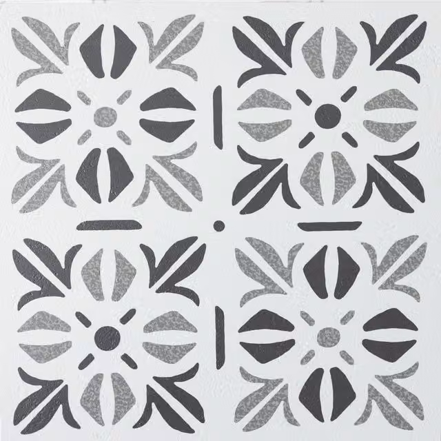 d-c-fix Cubia Pattern Self-Adhesive Vinyl Floor Tiles, Grey, 1sqm
