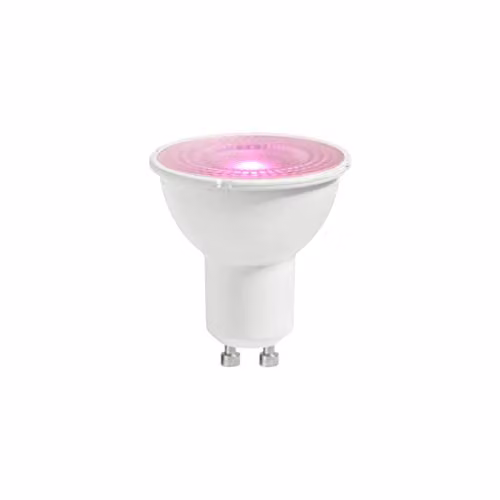 Nordlux Smart RGBW LED GU10 Bulb in White and Transparent Plastic