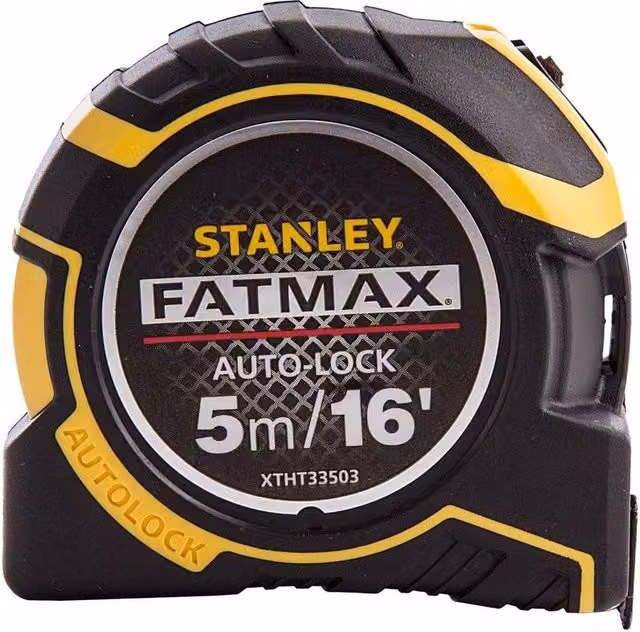 Stanley Fatmax Autolock Tape Measure in Black