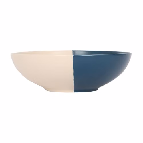 Nicola Spring Blue Stoneware Pasta Bowl