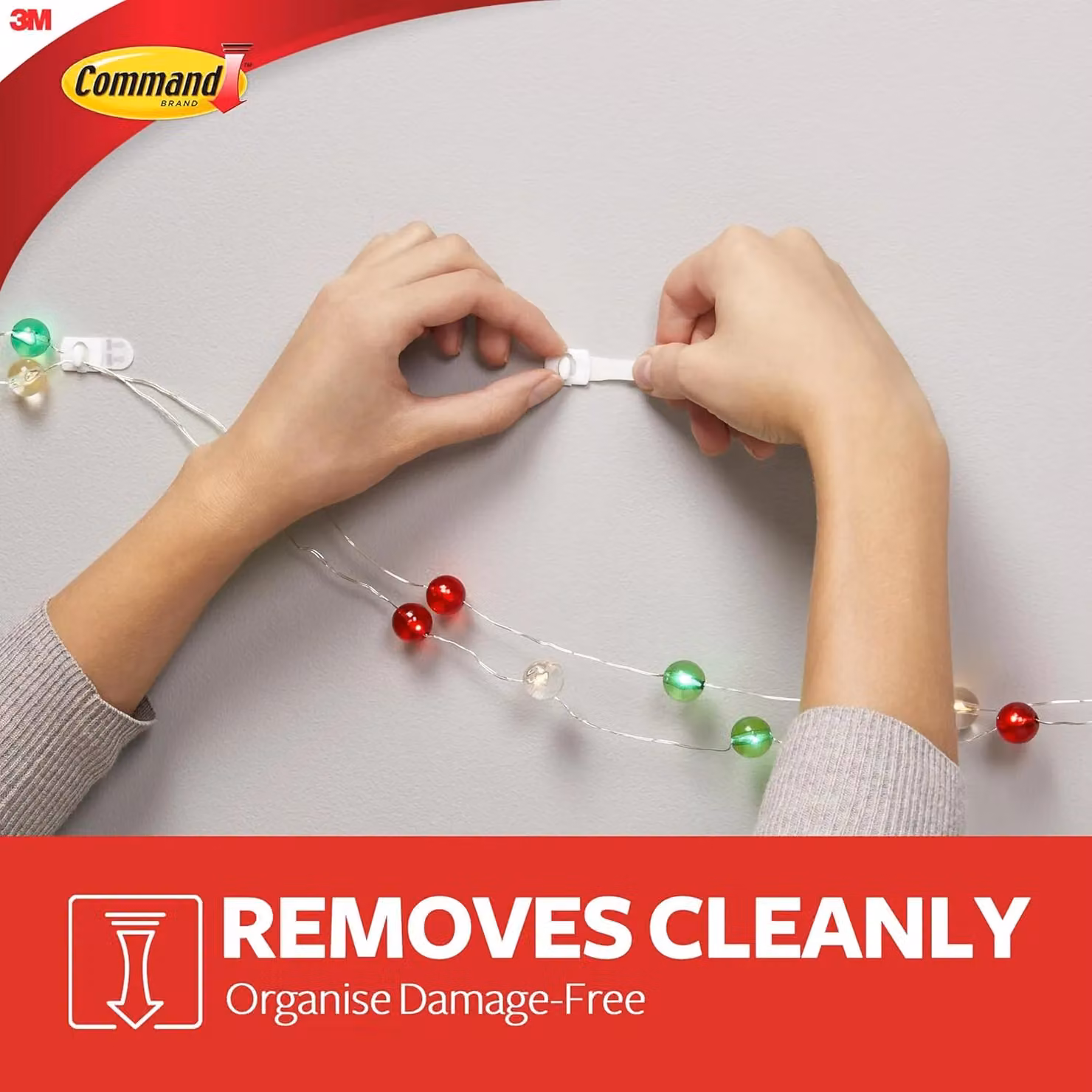 3M Command White Decorating Clips Value Pack – 3
