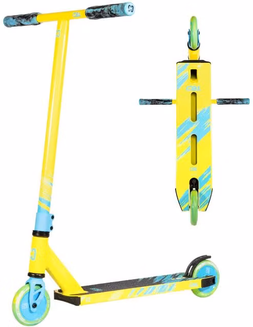 CORE CB1 Beginner Scooter in Blue, White, Pink and Yellow