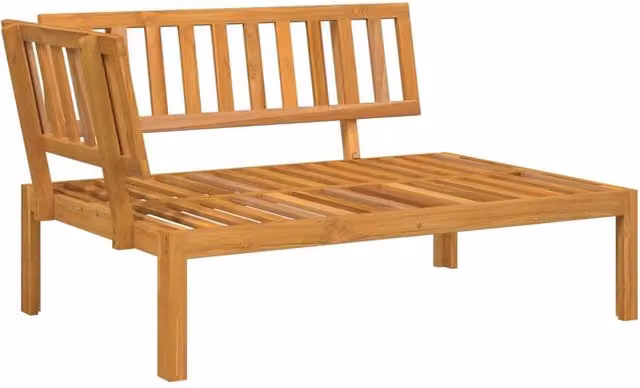 Berkfield Home Beautiful 4 Piece Garden Pallet Sofa Set in Brown Solid Acacia Wood – 1