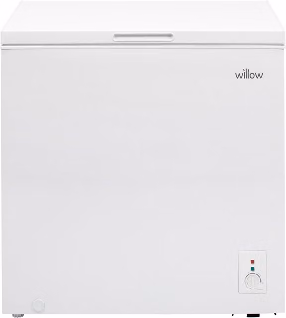 Willow 199 Litre Freestanding Chest Freezer in White