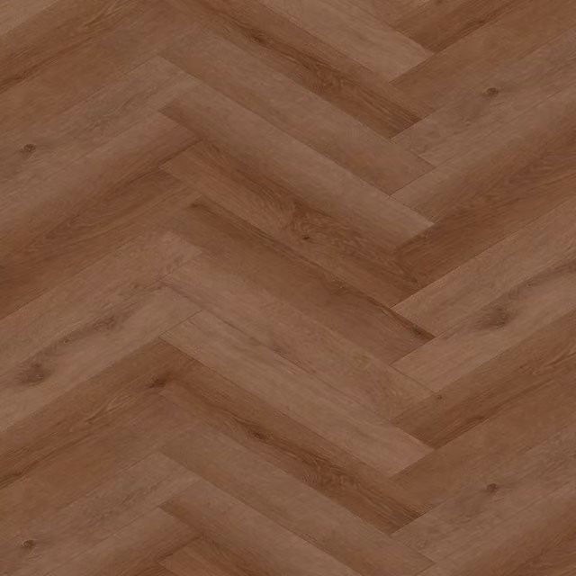 Vinyl Flooring UK Allora LH Herringbone Wood Effect SPC Click Luxury Vinyl Tile in Light Oak Brown