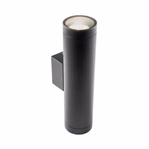 CGC Lighting Lucas Black Extra Long GU10 Double Up and Down Outdoor Wall Light IP44 Aluminium – 3