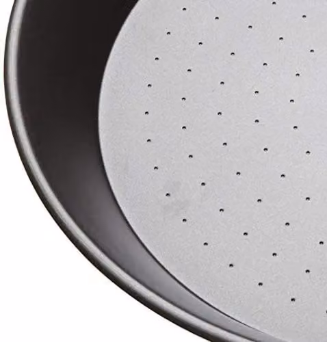 KitchenCraft Mediterranean Non-Stick Carbon Steel Paella Pan, Grey, Diameter: 32 cm – 5