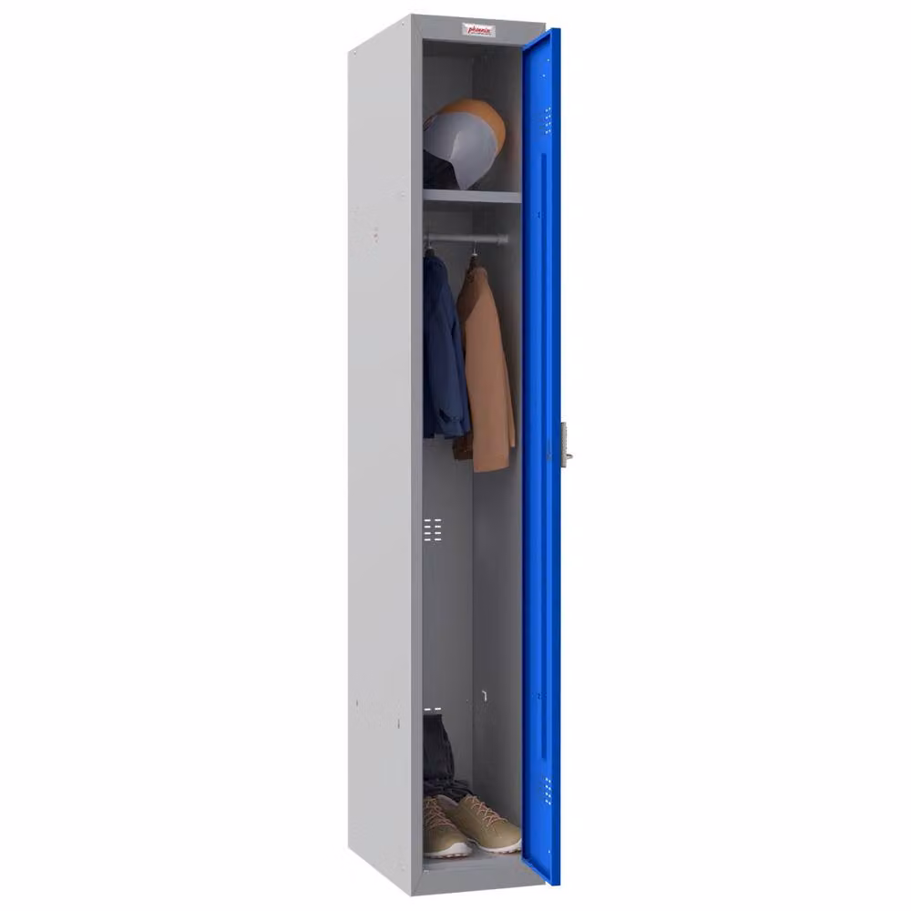 Phoenix Safe Company PL1133GBE Personal Locker in Blue with Electronic Lock and 137L Capacity – 2