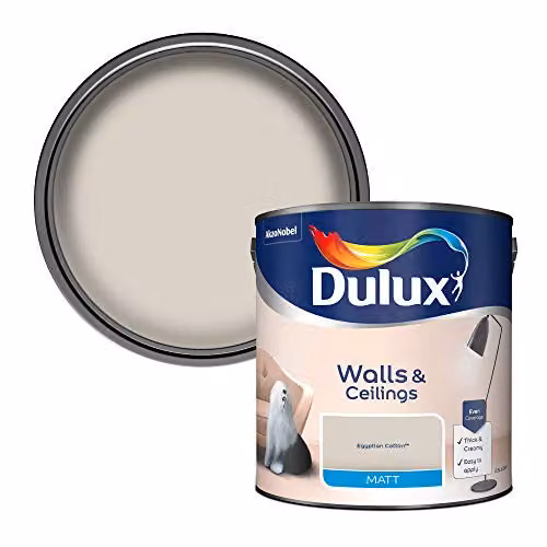Dulux Matt Egyptian Cotton Paint, Beige, 2.5 l