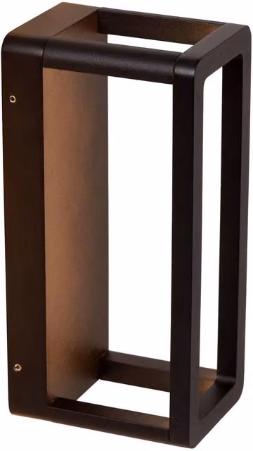 Lucide Narvik LED Wall Light, Black, IP65, Warm White 3000K – 4