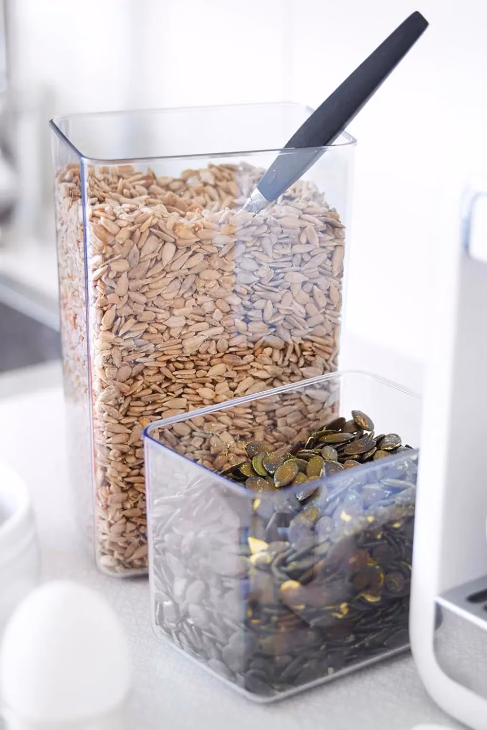 GastroMax Airtight Stackable Dry Food Keeper, BPA Free, Transparent, 1.6 l – 2