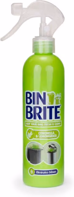 Bin Brite Odour Neutraliser Spray, Citronella and Lemongrass, 400ml