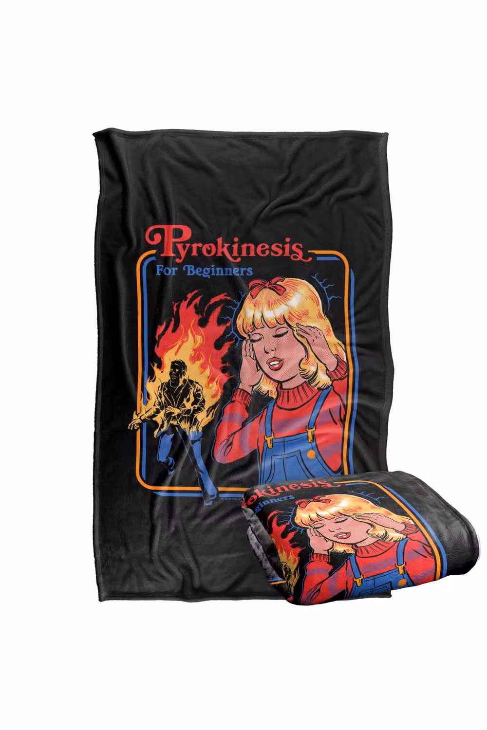 Steven Rhodes Pyrokinesis Silky Touch Super Soft Fleece Throw Blanket, Multicolour, W/D/H: 152 x 127 cm – 2
