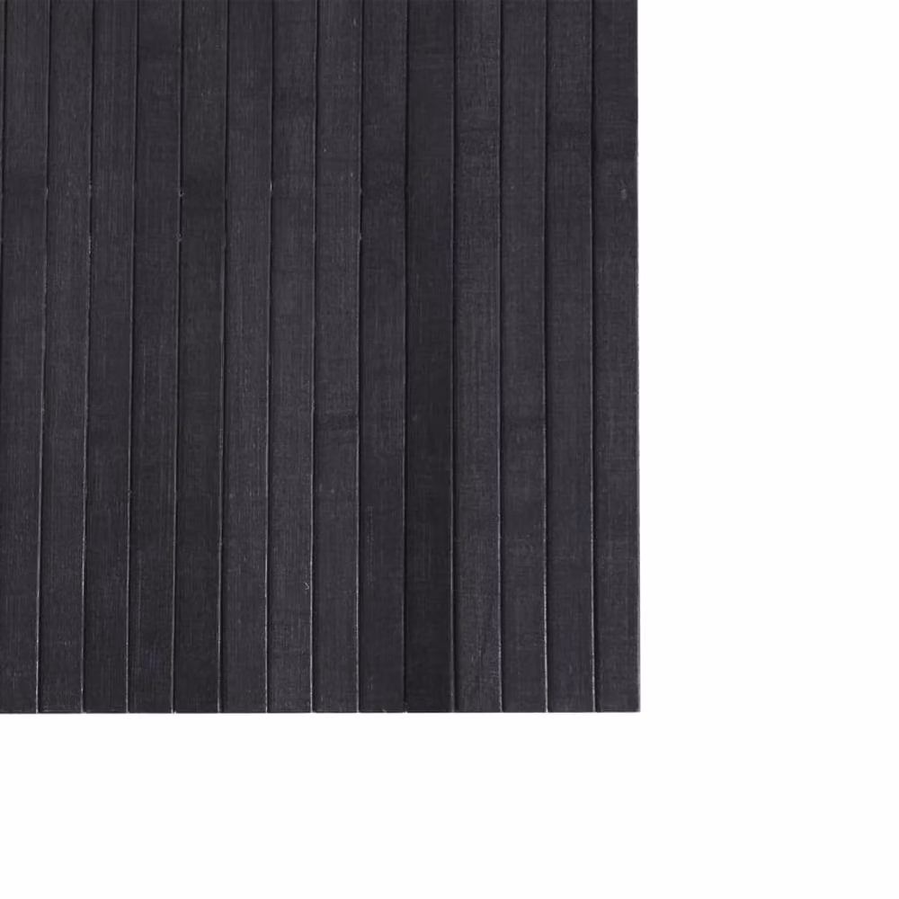 Berkfield Home Bamboo Room Divider in Dark Grey, H 165 cm x W 400 cm x D 40 cm – 5