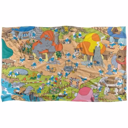 LOGOVISION Multicolour Fluffy Fleece Blanket for Adults – 1