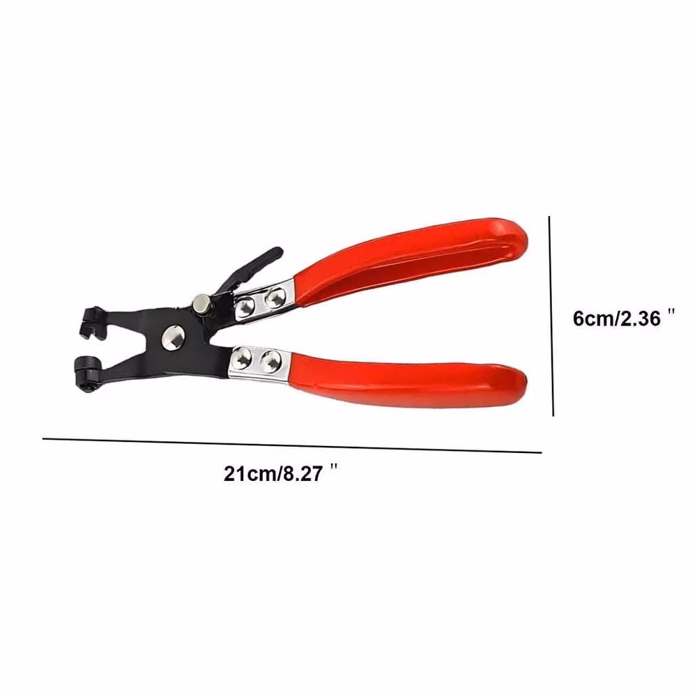 FLAVORA Red Hose Clamp Pliers Set Spring Clip Removal Tool – 2