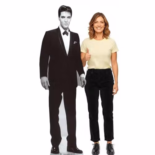 Star Cutouts SC576 Elvis Presley Tuxedo Lifesize Cardboard Cutout