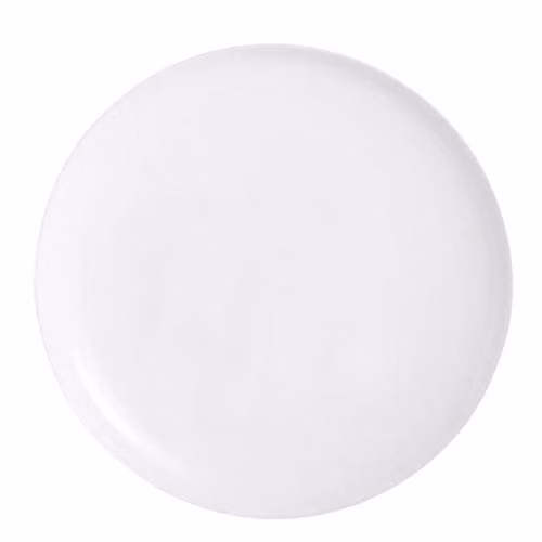 Luminarc Friends Time White Porcelain Pizza Serving Platter, Diameter: 32 cm