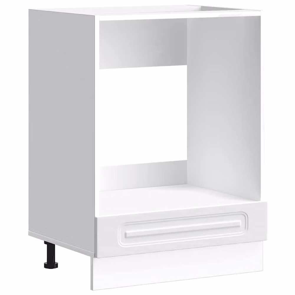 Berkfield Home Kalmar Freestanding Kitchen Appliance Housing Unit in White Matt Engineered Wood