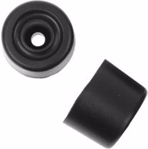 Universal Textiles Large Black Rubber Door Stop