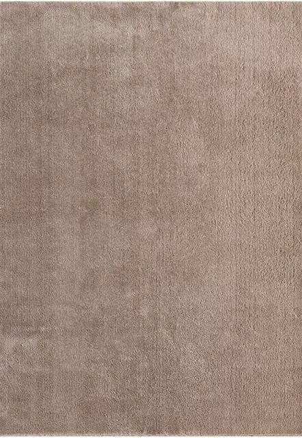 Desire Rugs Comfy Washable Low Pile Living Room Area Rug in Beige, W: 120 cm, D: 80 cm