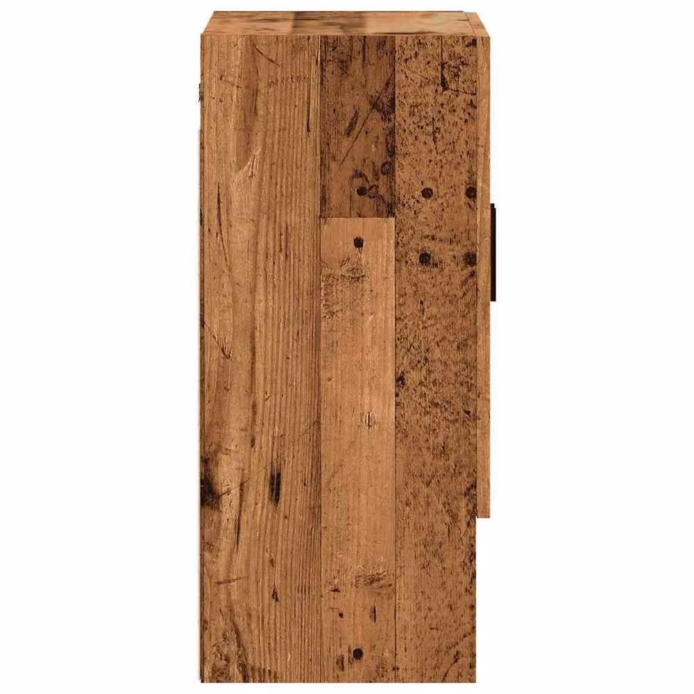 Berkfield Home Old Wood Wall Cabinet in Brown, W/D/H: 60 x 31 x 70 cm – 4